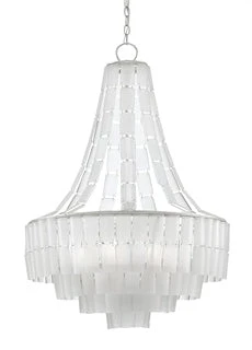 Currey And Company Vintner Blanc Chandelier