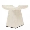 Made Goods New Arrivals Annika Stool Ivory Faux Shagreen 1 Made Goods New Arrivals Annika Stool Ivory Faux Shagreen