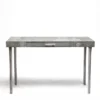 Made Goods Audrey Desk Cool Gray Faux Shagreen New Arrivals