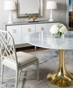 Bungalow 5 New Arrivals Stockholm Round Dining Table Brass And White Marble 15 Bungalow 5 New Arrivals Stockholm Round Dining Table Brass And White Marble