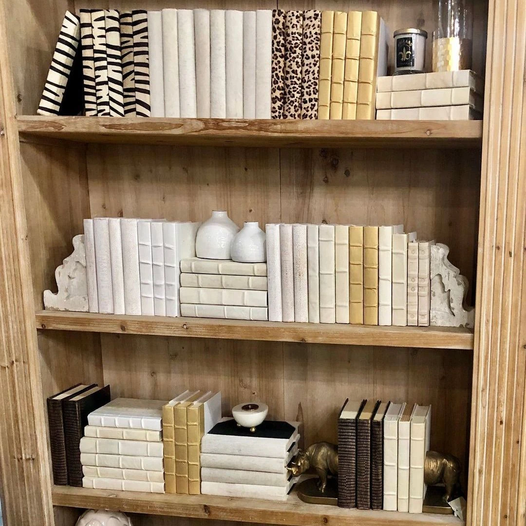 E Lawrence New Arrivals White Shagreen Books Set 5 E Lawrence New Arrivals White Shagreen Books Set