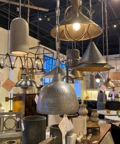 Currey And Company Earthshine Pendant Steel Small