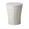 Emissary Varro Stool White Glaze New Arrivals