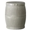 Emissary New Arrivals Dolly Tub Garden Stool Gray 2 Emissary New Arrivals Dolly Tub Garden Stool Gray