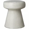 Emissary Mushroom Stool White Glaze New Arrivals