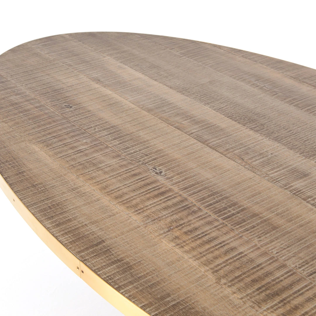 Four Hands Evans 98" Oval Dining Table New Arrivals 10 Four Hands Evans 98" Oval Dining Table New Arrivals