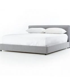 Four Hands Aidan Bed Pebble Pewter