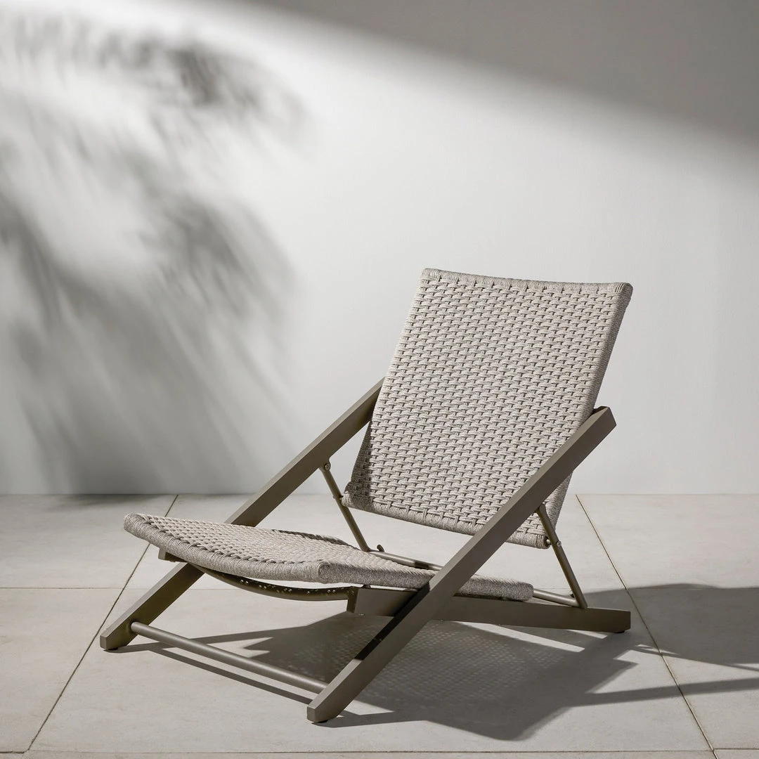 Four Hands Allister Folding Chair Heathered Gray New Arrivals 4 Four Hands Allister Folding Chair Heathered Gray New Arrivals