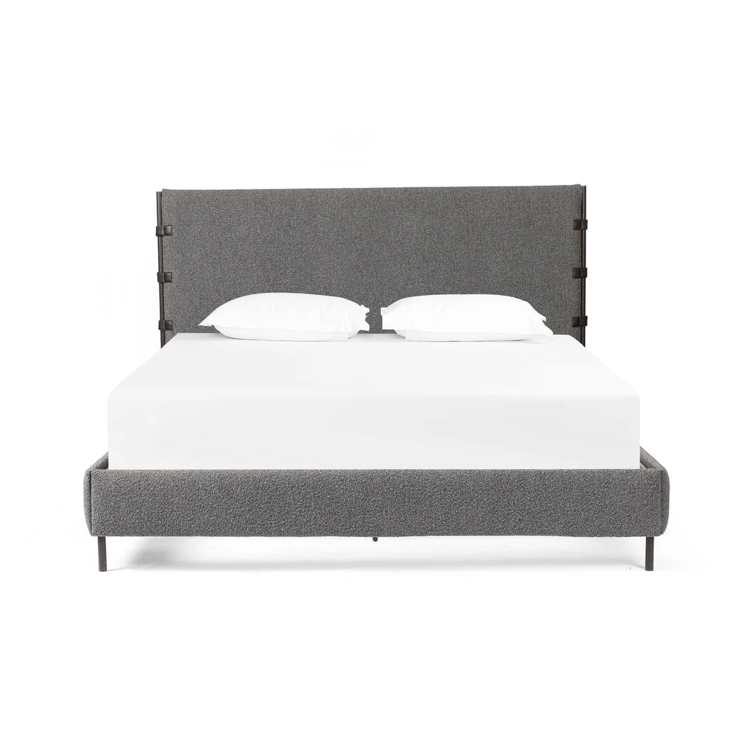 Four Hands New Arrivals Anderson Bed Knoll Charcoal 6 Four Hands New Arrivals Anderson Bed Knoll Charcoal