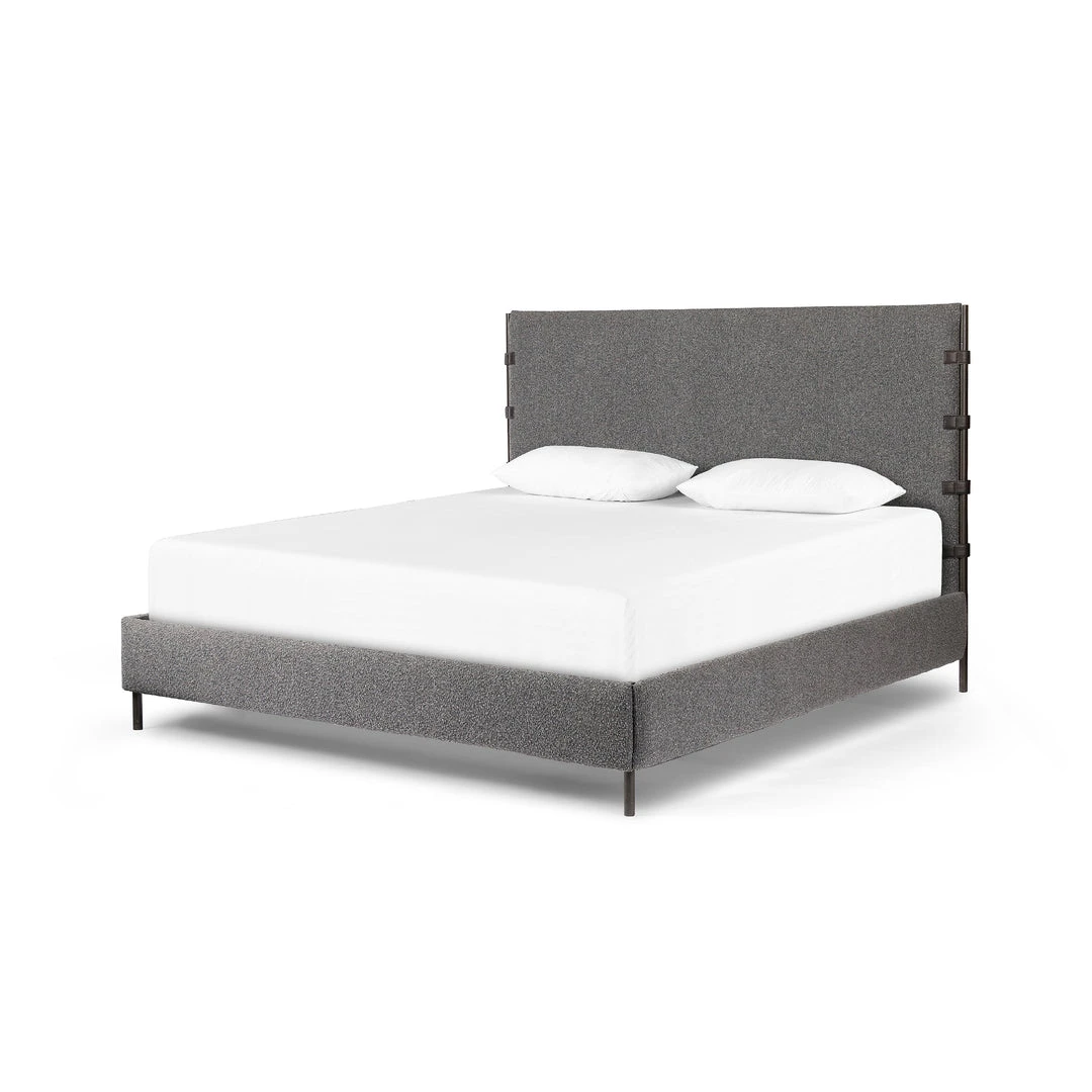 Four Hands New Arrivals Anderson Bed Knoll Charcoal 3 Four Hands New Arrivals Anderson Bed Knoll Charcoal