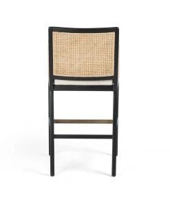 Four Hands Antonia Cane Bar Stool Brushed Ebony New Arrivals 5 Four Hands Antonia Cane Bar Stool Brushed Ebony New Arrivals
