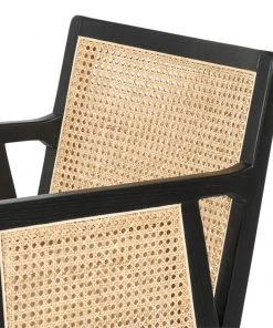 Four Hands Antonia Cane Counter Stool Brushed Ebony 19 Four Hands Antonia Cane Counter Stool Brushed Ebony