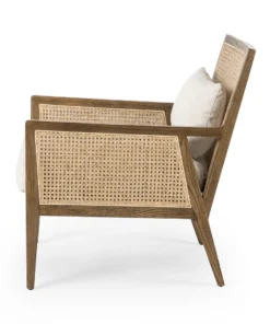 Four Hands Antonia Cane Chair Toasted Parawood 5 Four Hands Antonia Cane Chair Toasted Parawood