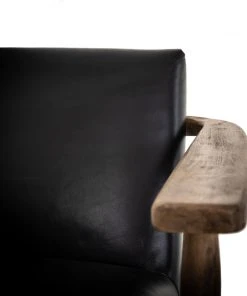 Four Hands Arnett Chair Dakota Black