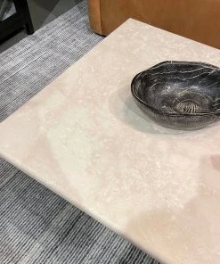 Four Hands New Arrivals Arum Coffee Table Cream Marble