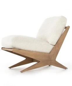 Four Hands Bastian Chair Sheepskin Natural 14 Four Hands Bastian Chair Sheepskin Natural