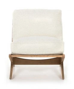 Four Hands Bastian Chair Sheepskin Natural 15 Four Hands Bastian Chair Sheepskin Natural
