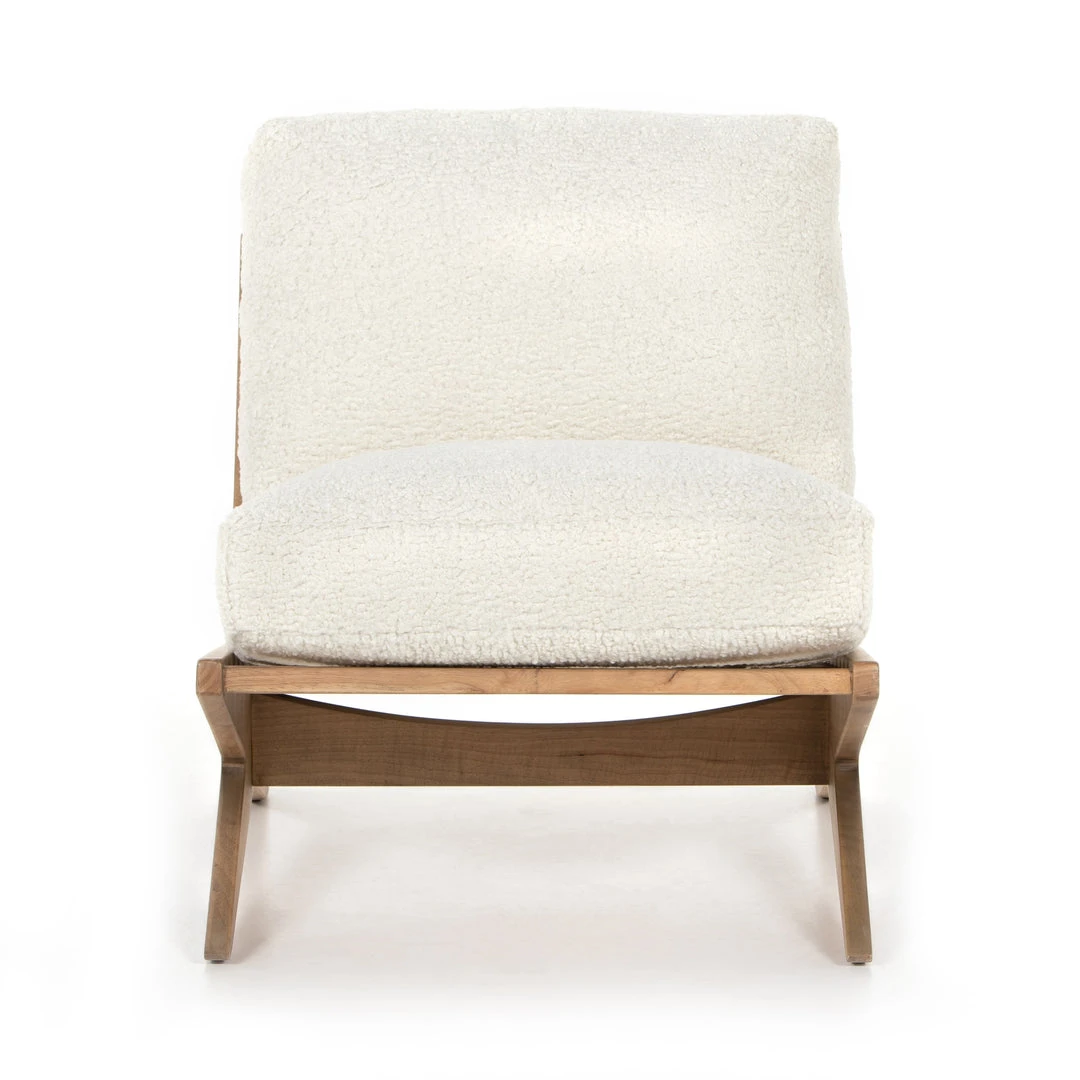 Four Hands Bastian Chair Sheepskin Natural 6 Four Hands Bastian Chair Sheepskin Natural