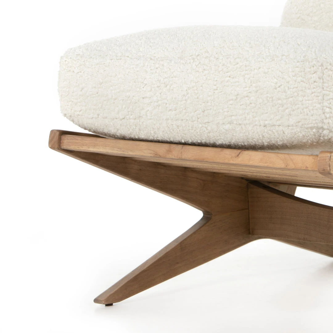 Four Hands Bastian Chair Sheepskin Natural 10 Four Hands Bastian Chair Sheepskin Natural