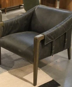 Four Hands New Arrivals Bauer Leather Chair Chaps Ebony 13 Four Hands New Arrivals Bauer Leather Chair Chaps Ebony