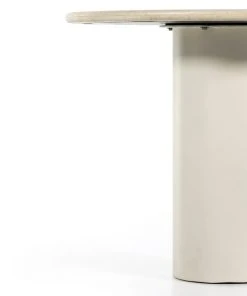 Four Hands New Arrivals Belle Round Dining Table Cream Marble 24 Four Hands New Arrivals Belle Round Dining Table Cream Marble