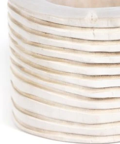 Four Hands Beto Banded Bowl Ivory New Arrivals