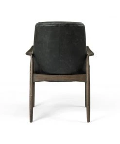 Four Hands New Arrivals Braden Dining Arm Chair Durango Smoke Leather