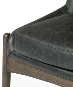 Four Hands Braden Dining Chair Durango Smoke Leather 6 Four Hands Braden Dining Chair Durango Smoke Leather