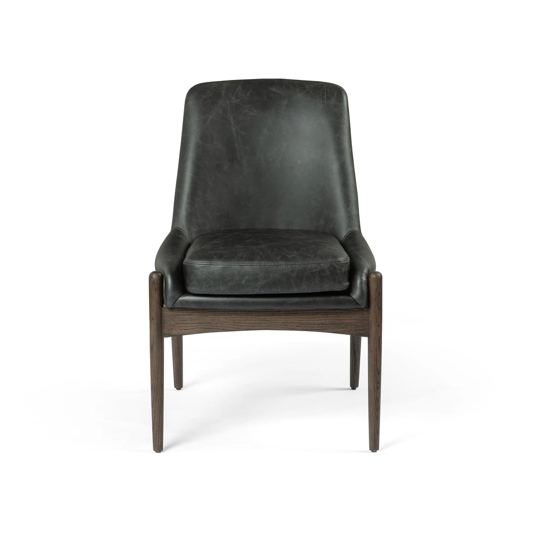 Four Hands Braden Dining Chair Durango Smoke Leather Four Hands Braden Dining Chair Durango Smoke Leather