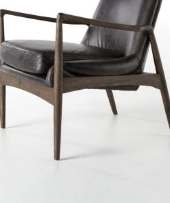Four Hands New Arrivals Braden Chair Durango Smoke Leather
