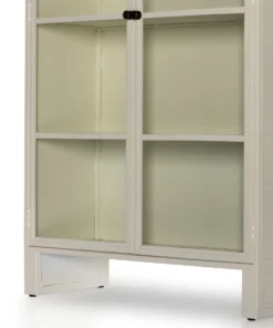 Four Hands Breya Cabinet Cream Powder Coat Dining Room 22 Four Hands Breya Cabinet Cream Powder Coat Dining Room