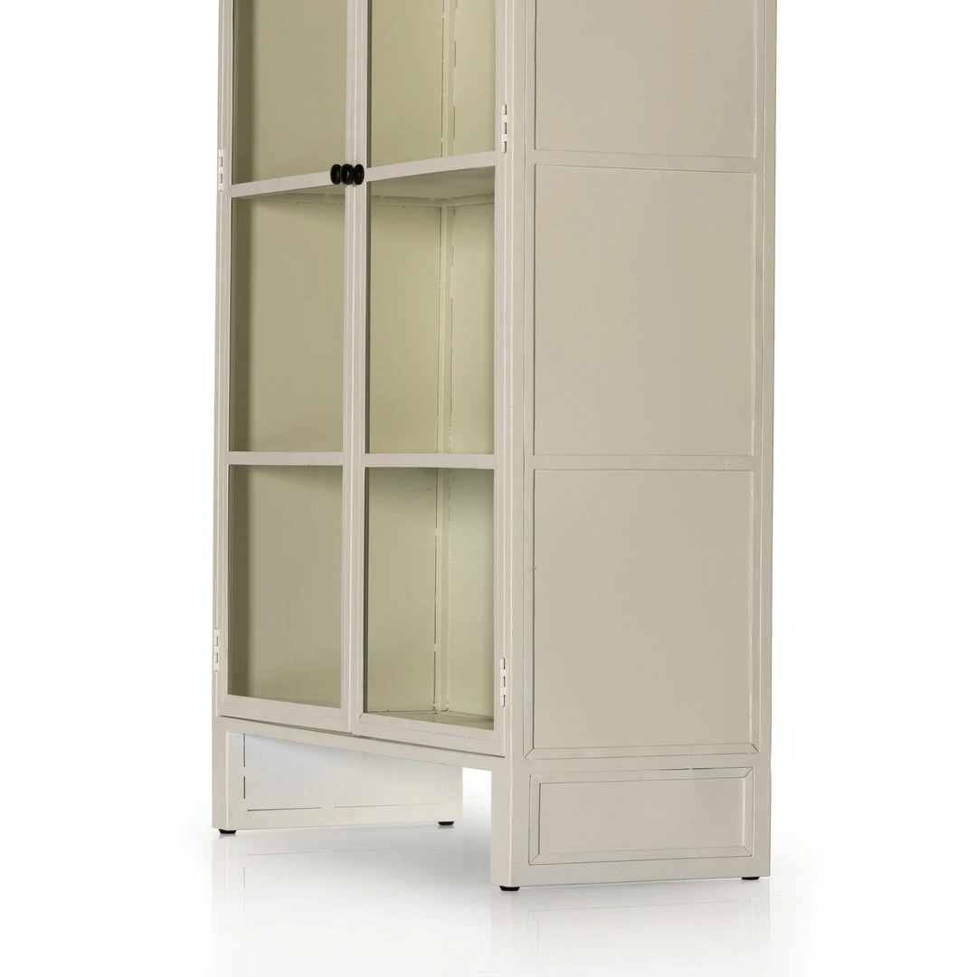 Four Hands Breya Cabinet Cream Powder Coat Dining Room 9 Four Hands Breya Cabinet Cream Powder Coat Dining Room