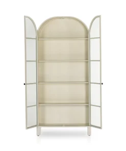 Four Hands Breya Cabinet Cream Powder Coat Dining Room 17 Four Hands Breya Cabinet Cream Powder Coat Dining Room