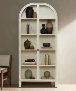 Four Hands Breya Cabinet Cream Powder Coat Dining Room 15 Four Hands Breya Cabinet Cream Powder Coat Dining Room