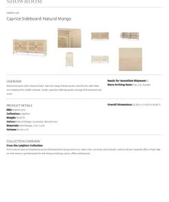 Four Hands Caprice Sideboard