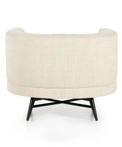 Four Hands Carmela Swivel Chair Irving Taupe
