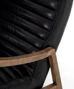 Four Hands Chance Chair Dakota Black Leather New Arrivals 15 Four Hands Chance Chair Dakota Black Leather New Arrivals