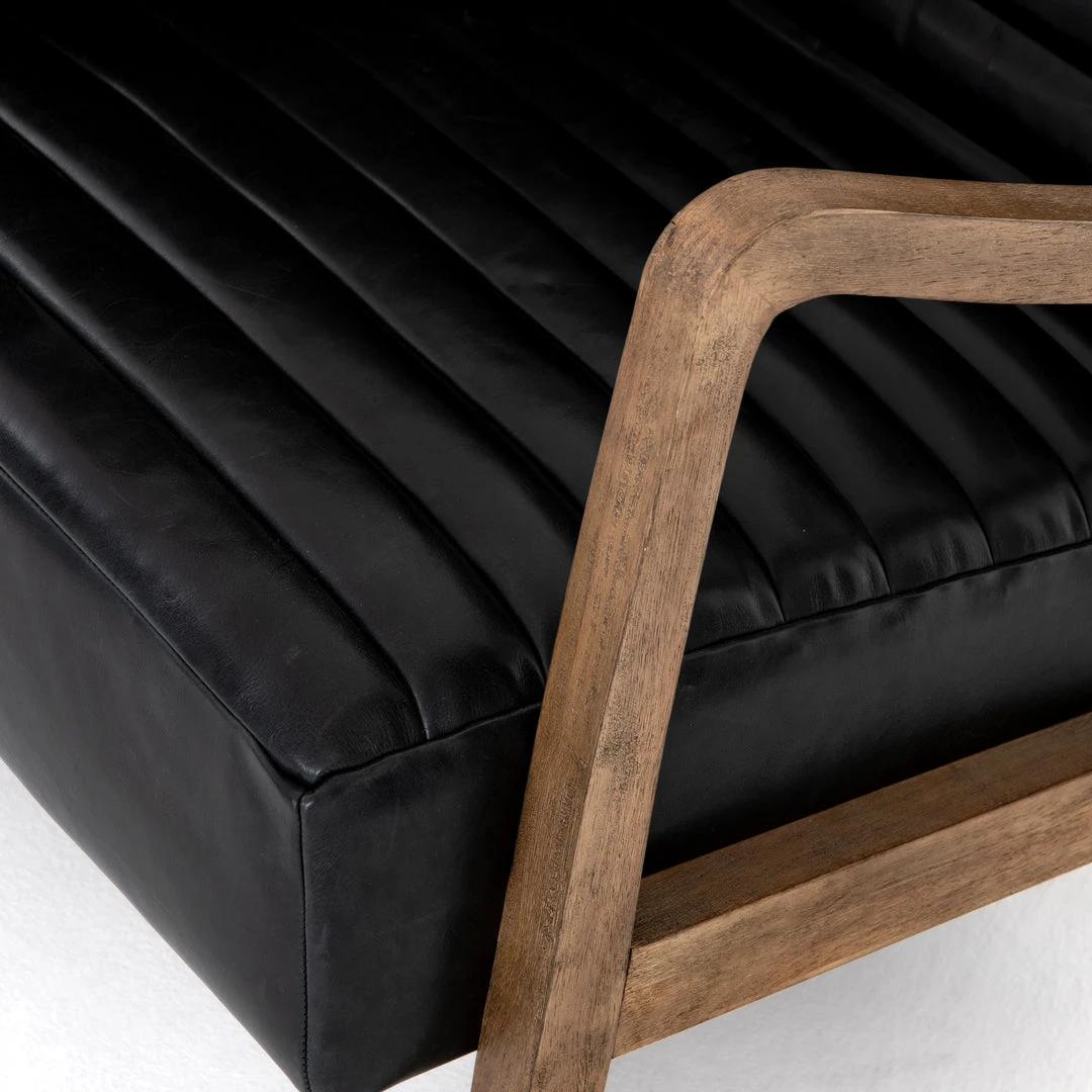 Four Hands Chance Chair Dakota Black Leather New Arrivals 9 Four Hands Chance Chair Dakota Black Leather New Arrivals