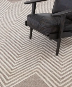 Four Hands Chevron Beige Rug New Arrivals