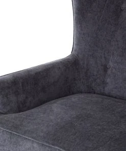 Four Hands Clermont Chair Charcoal Worn Velvet New Arrivals 14 Four Hands Clermont Chair Charcoal Worn Velvet New Arrivals