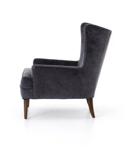 Four Hands Clermont Chair Charcoal Worn Velvet New Arrivals 12 Four Hands Clermont Chair Charcoal Worn Velvet New Arrivals