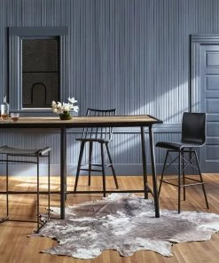 Four Hands New Arrivals Modern Cowhide Rug Warm Brown