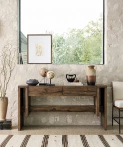 Four Hands Crete Dining Chair Saville Flax And Brown New Arrivals