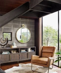 Four Hands Cru Mirror Large Aged Gold New Arrivals