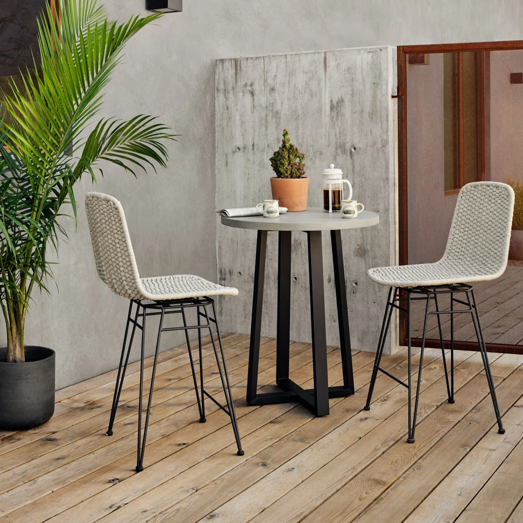 Four Hands Cyrus Round Counter Table 4 Four Hands Cyrus Round Counter Table