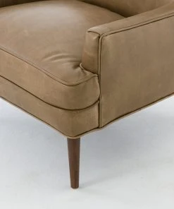 Four Hands New Arrivals Danya Chair Warm Taupe Dakota