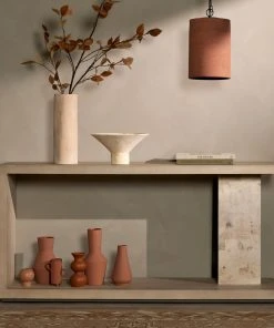 Four Hands Darian Console Table White Mahogany 14 Four Hands Darian Console Table White Mahogany