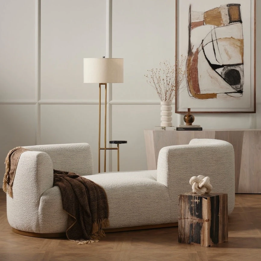 Four Hands New Arrivals Deandra Tete A Tete Chaise Four Hands New Arrivals Deandra Tete A Tete Chaise