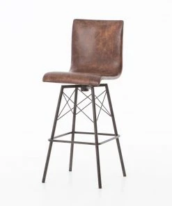 Four Hands Diaw Bar Stool Havana