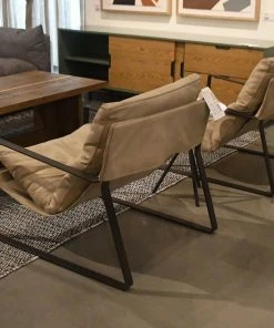 Four Hands Emmett Sling Chair Umber Natural New Arrivals